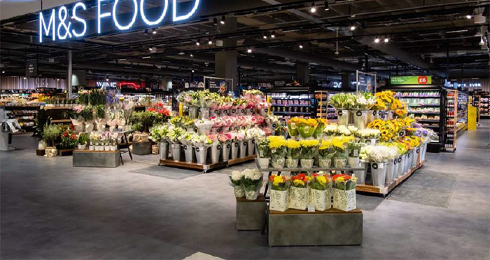 M&S Food Flowers